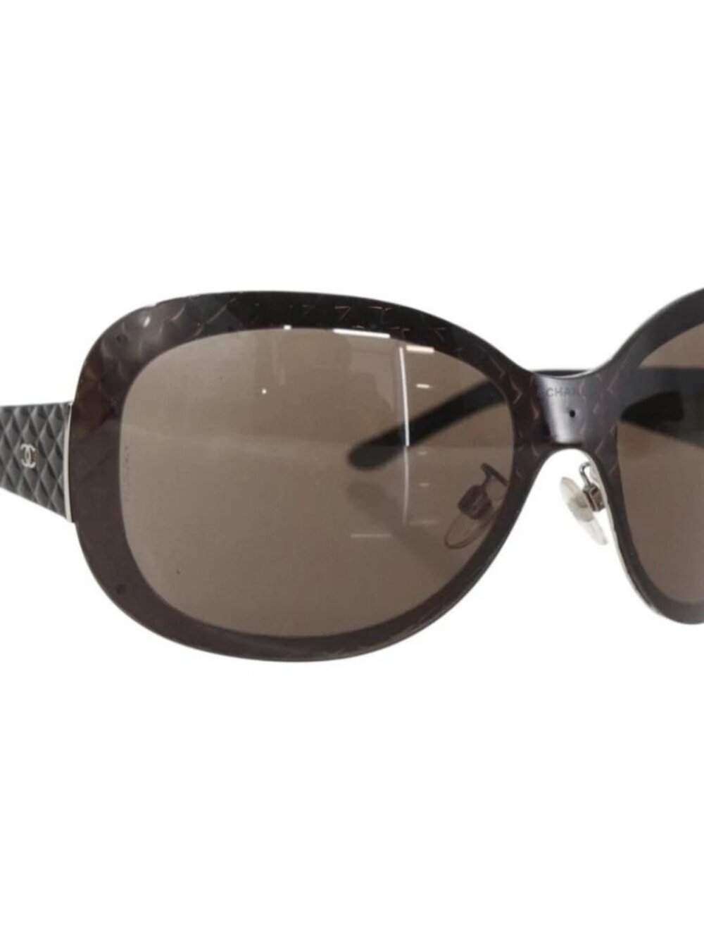 CHANEL Sunglasses plastic Brown CC - Picture 2 of 11